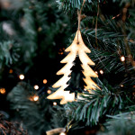 Kerstdecoratie bij de korenbloem